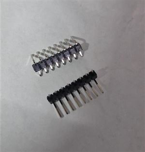 PİN HEADER 8P 1x8 90* 2.54mm MALE THT - BYTE 28830  - DS1022-1X8RD6-4