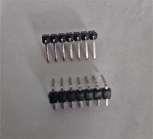 PİN HEADER 7P 1x7 90* 2.54mm MALE THT - BYTE 28832  - DS1022-1X7RD6-4