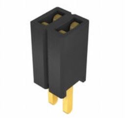 CONN RCPT PCB 2P 1.27mm GOLD THT - BYTE 28874  - SLM-102-01-G-S