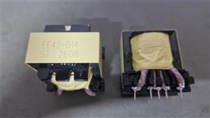 TRF EE42 8T+8T:40T 1.15mH 18P 0.7mm/0.2mm 1000V/2000V THT - BYTE 28983  - ST2608EE42-014