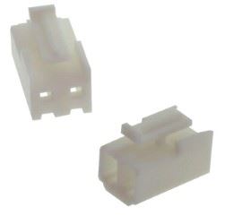 CONN 2P 3.96mm LOCKED WHITE FEMALE  - BYTE 28995  - *