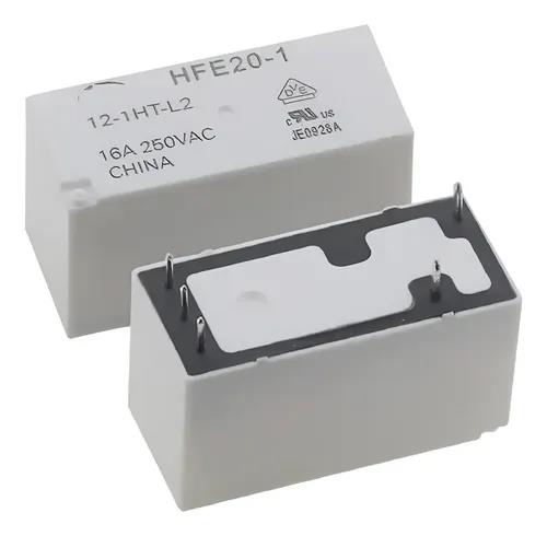 RELAY 12V DC 16A 1FormA 5PIN THT (HFE20-1/12-1HT-L2)