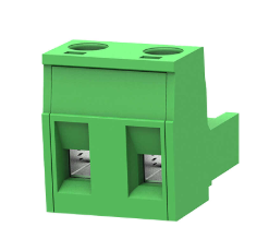 TERMINAL BLOCK 2P 7.62mm GREEN FEMALE  (EX2EDGK-7.62-02P)
