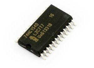 74HC154D IC 4:16 DECODER / DEMUX 24 SOIC  SMD - BYTE 03232  - 74HC154D