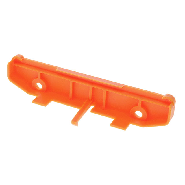 END PLATE, ORANGE, PA 66, TERMINAL BLOCK (1185060000)