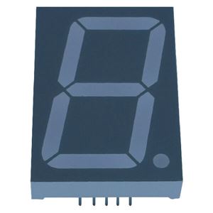 LED DISPLAY 7 SEGMENT 1DIGIT 38.1MM (+) RED E2-1150-AUR-1 THT - BYTE 03402  - E2-1150-AUR-1