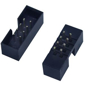 BOX HEADER 8PIN(2x4) 2.00mm THT V/T MALE BLACK L-KLS1-202B-08-S-B THT - BYTE 03411  - L-KLS1-202B-08-S-B