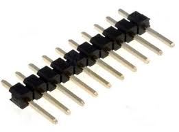 HEADER 1x8 2.54mm 180* MALE THT - BYTE 03602  - DS1021-1X8SF18