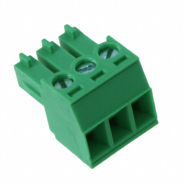 TERM BLOCK PLUG 3P STR 3.81MM MALE (TJ0331530000G )