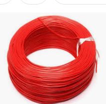 CABLE RED ( KIRMIZI ) 1x0,50 10cm THT (*)