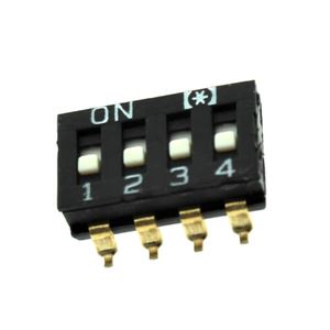 SWITCH 4 WAY  SMD  - BYTE 03755  - DS1040-02-04-SBWR