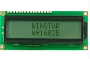 LCD LIGHT WHITE BLUE 16*2 60x36x13,5mm THT - BYTE 00435  - *