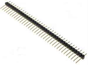 HEADER 40P (1x40) 2.54MM MALE THT - BYTE 03772  - L-KLS1-207-1-40-S-3X17.5