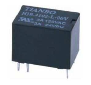 RELAY HJR4102-L-05VDC-S-Z 3A 5VDC 1FormC THT (HJR4102-L-05VDC-S-Z)