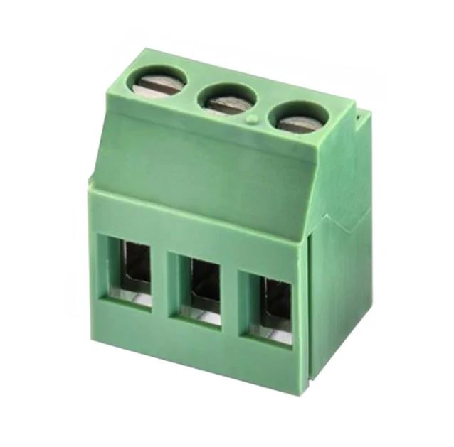 TERM 3P 5.08MM 2 BOY GREEN PCB TYPE THT (NO NAME)