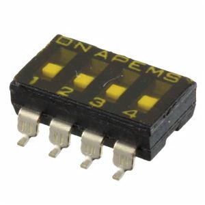 SWITCH SLIDE DIP SPST 25MA 24V SMD - BYTE 04038  - DMR04TTR