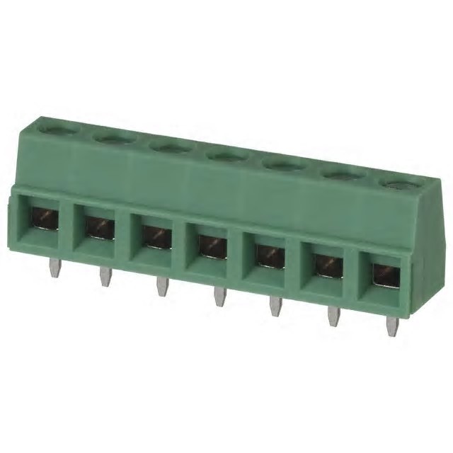 TERM 7P 5.00MM 1 BOY GREEN PCB TYPE THT (NO NAME)