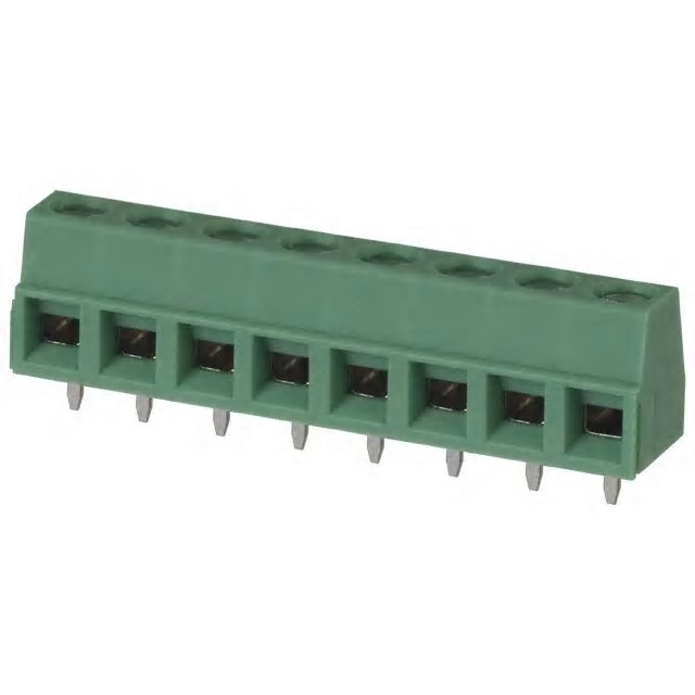 TERM 8P 5.00MM 1 BOY GREEN PCB TYPE THT (NO NAME)