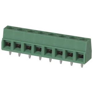 TERM 8P 5.00MM 1 BOY GREEN PCB TYPE THT - BYTE 04108  - NO NAME