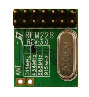 MOD RF TRANSCEIVER MODULE 868MHZ DIP (RFM22-868-D)