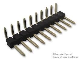 PIN HEADER 1X10 90* 2.54mm THT - BYTE 04412  - 61301011021