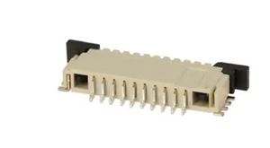 CONN FPC TOP 10P 1.00MM R/A THT - BYTE 04518  - A100258CT-ND