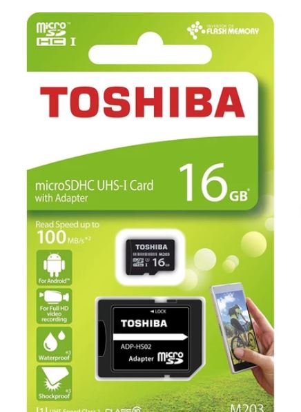 FLASH MICROSDHC 16GB 100MB/SN Class 10 (Thn-M203K0160Ea )