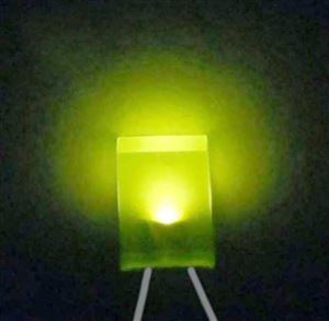 LED YELLOW GREEN 2x5MM 30-50mcd THT  - BYTE 00567  - 2G53SD-9