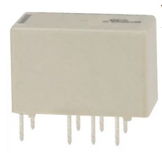 RELAY GEN PURPOSE DPDT 2A 24VDC THT (V23079-A1005-B301)