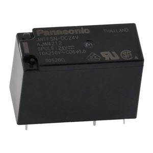 RELAY POWER 10A 24VDC 1FormC THT - BYTE 04806  - JW1FSN-DC24V