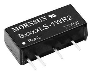 CONVERT 1W 21.6-26.4VDC 9VDC 111mA DC/DC THT - BYTE 04808  - B2409LS-1WR2