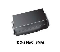 DIODE S1M M7 1A 1000V 1N4007 DO-214AC SMA SMD  - BYTE 04827  - M7
