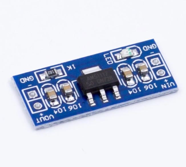 MODULE AMS117 3.3V POWER THT (3.3V POWER SUPPLY MODULE)