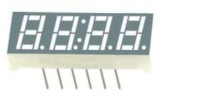 LED DISPLAY 9,20MM 4DIGIT ULTRA RED THT (KPF-3461BSRND#)