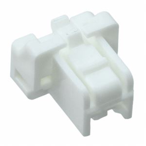 CONN PLUG 2MM 2P WHITE SMD - BYTE 05281  - 502439-0200