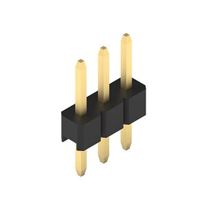 PIN HEADER 1x3 2MM MALE THT - BYTE 05364  - 62000311121