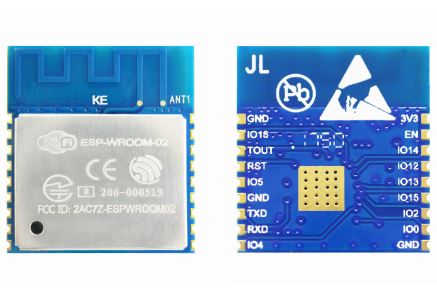 MODULE WIFI IEEE 802.11n 1x1 2.4GHZ SMD (ESP-WROOM-02)