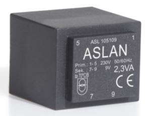 TRAFO 18V 2.3VA THT - BYTE 06061  - ASL105124