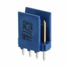 CONN 2P 2.54MM BLUE THT - BYTE 06103  - 281696-2