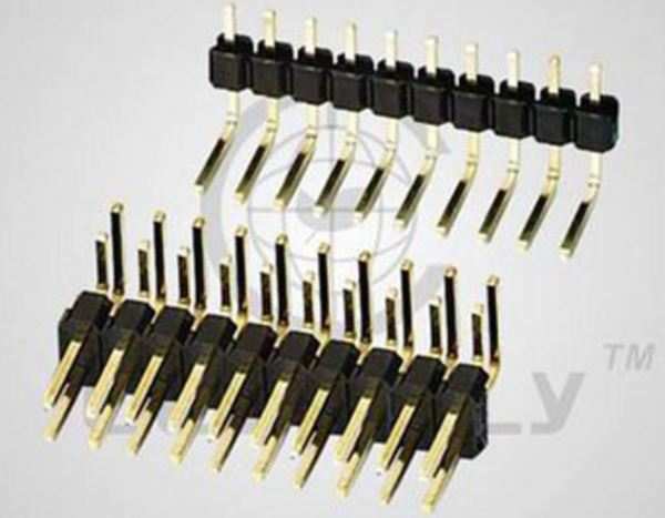 PIN HEADER 5PIN(1x5) 2.54mm 90* THT (DS1022-1X5RDF14)