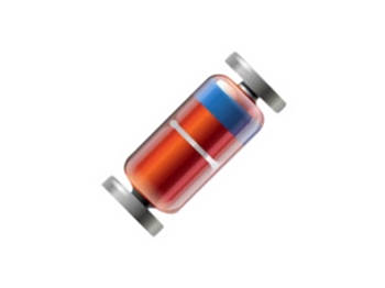 DIODE ZENER 500mW 3.6V ±5% SOD80 (MINIMELF) SMD (ZMM55C3V6-HT)