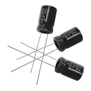 CAP EL 220uF 25V %20 105C 6x12mm 5mm Form THT - BYTE 06923  - NO NAME