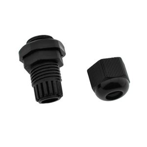 CABLE GLAND 4-8MM PG9 NYLON BLACK - BYTE 06974  - PG9/4.0-8.0-B