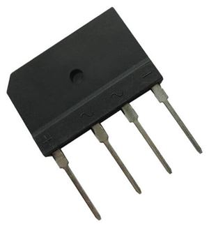 DIODE BRIDGE KBJ1506 15A 600V 1PH THT - BYTE 06977  - KBJ1506_B0_10001