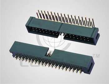 CONN BOX HEADER 16PIN(2x8) 2.54mm V/T MALE BLACK THT (DS1013-16SSIB1)