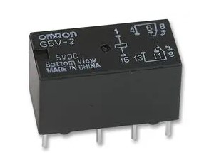 RELAY GEN PURPOSE DPDT 2A 5VDC THT (G5V-2-DC5)