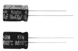 CAP EL 100uF 35V 6.3x11MM 5MM 105C TB THT (PKRM-035V101ME110-T/A5.0)