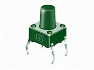 SWITCH TACT 6x6 17.00MM BUTTON THT  (TC-0111-X)