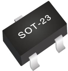 DIODE SCHOTTKY 30V  2*0.2A ANODE SOT23 SMD  - BYTE 07383  - BAT54A-HT