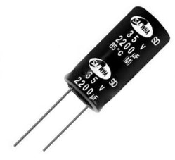 CAP EL 2200uF 50V 16x31.5 7.5MM 85C TB THT (SD1H228M1631MPA)